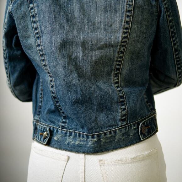 Vintage Y2K Archangel Denim Jean Jacket - M - Picture 9 of 10